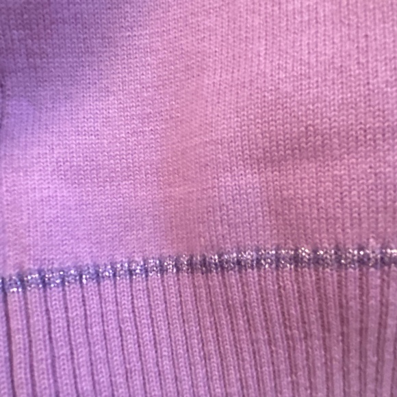 Pringle of Scotland Lilac Merino Wool LOVE Sweater Top - Picture 4 of 9